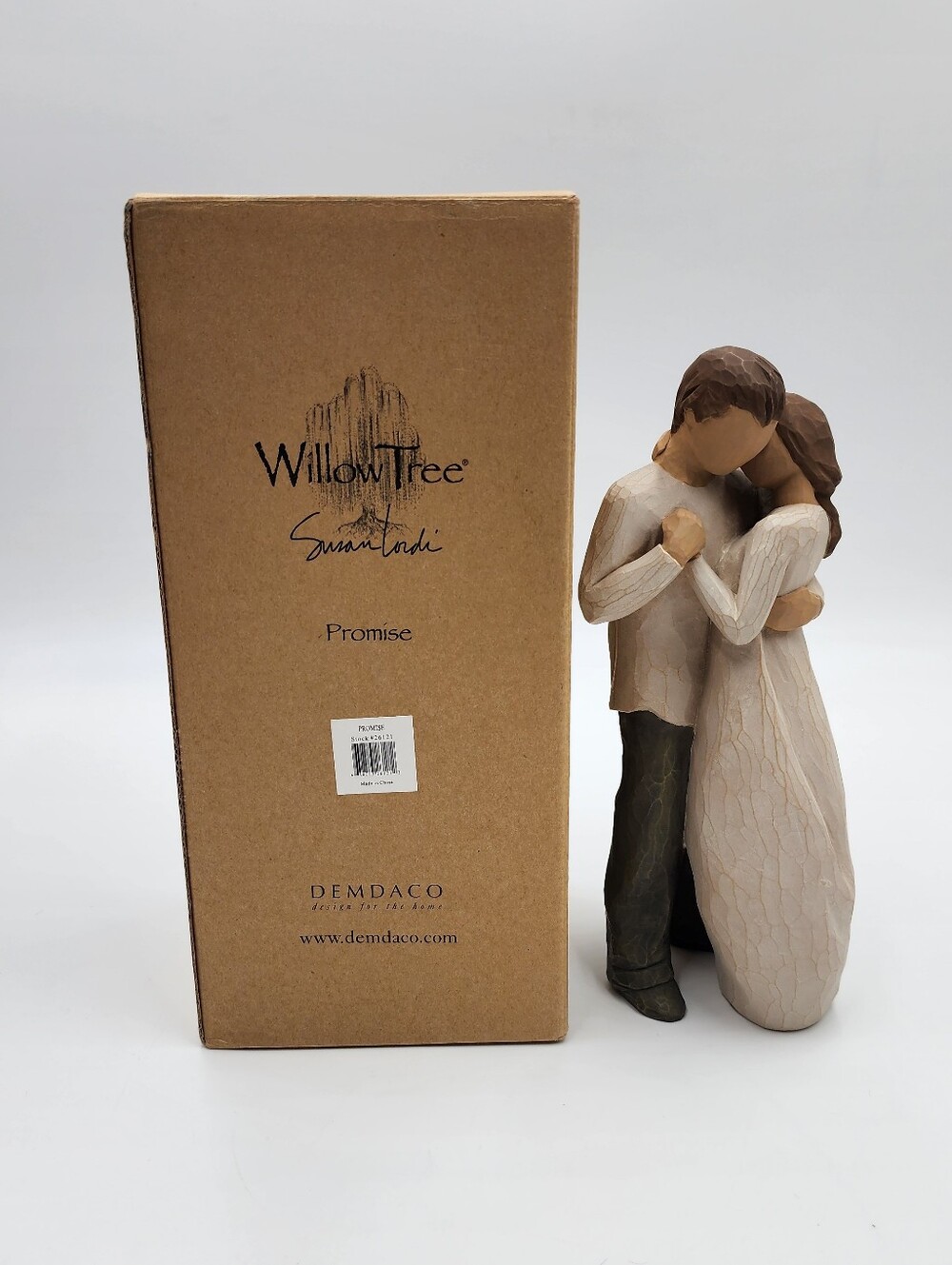 Willow Tree PROMISE Figurine #26121 Couple Dancing Man Woman  IN BOX
